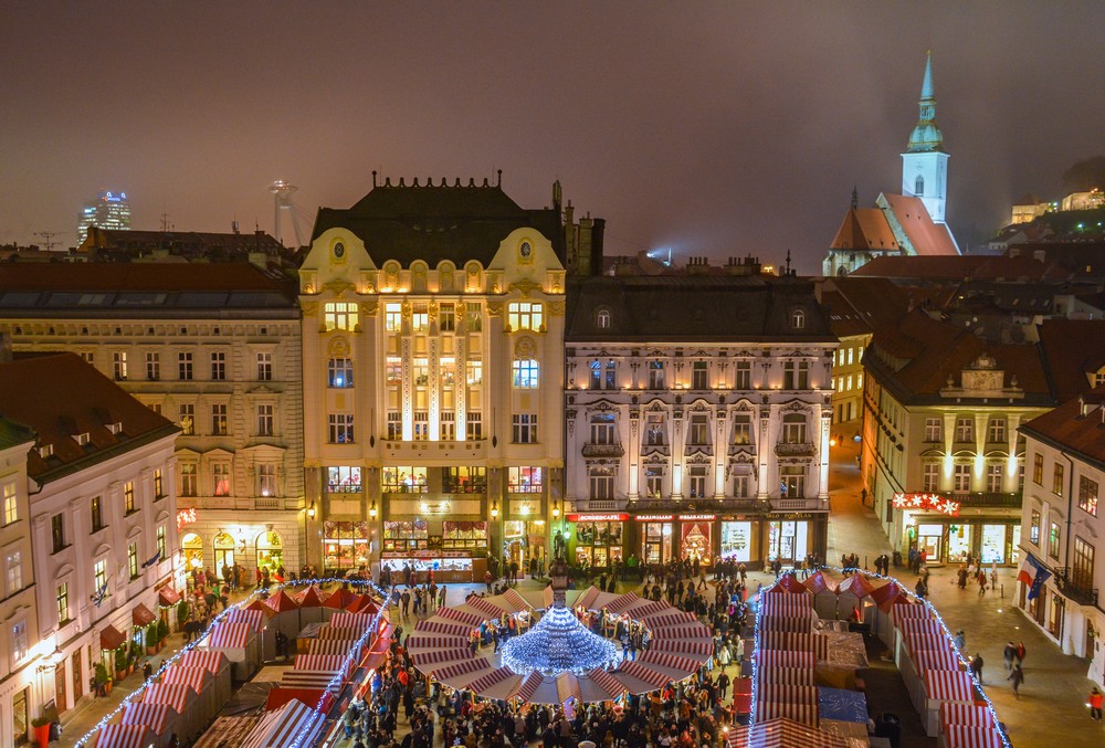 Christmas market Bratislava