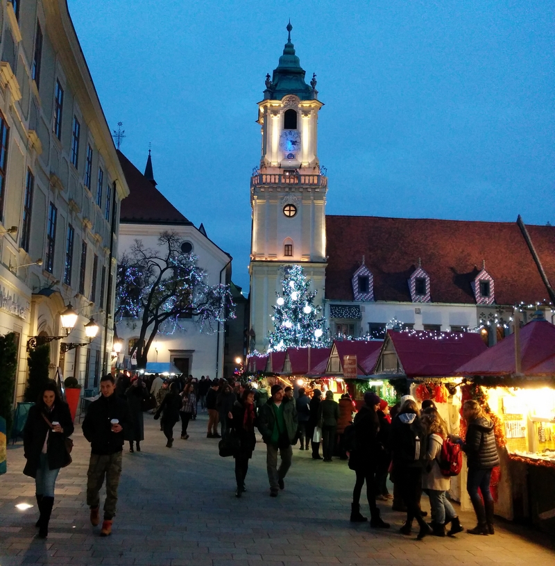 Hovedtorget i Bratislava