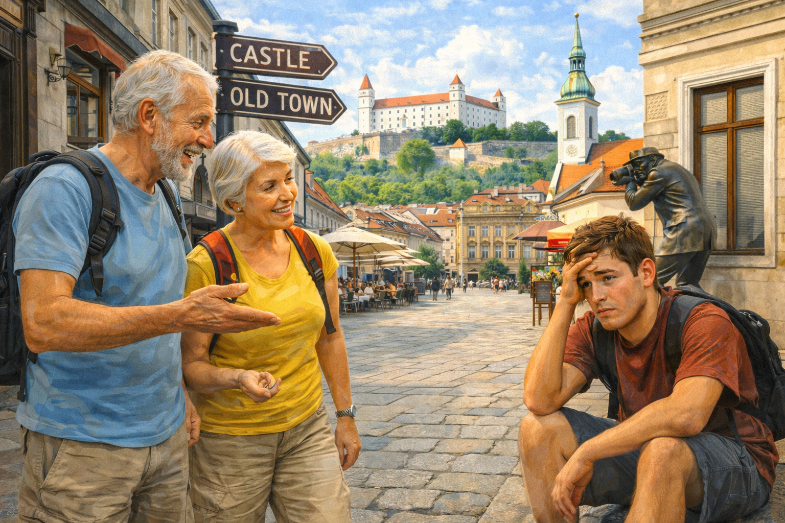 conversation in bratislava