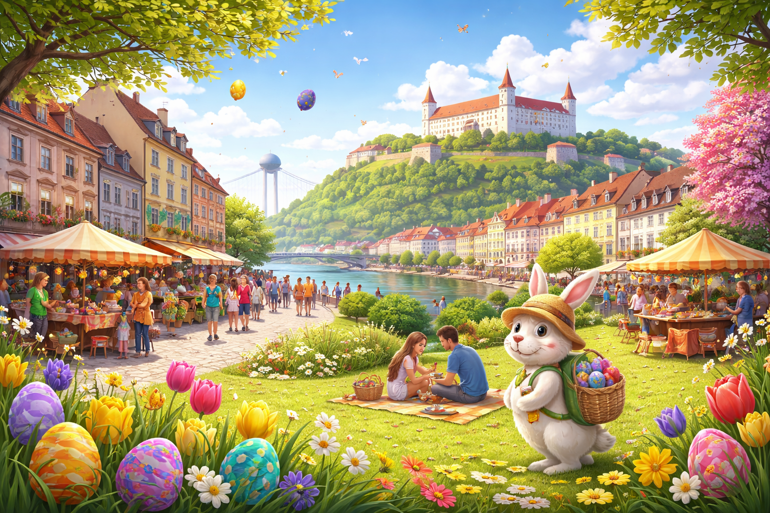 easter in bratislava